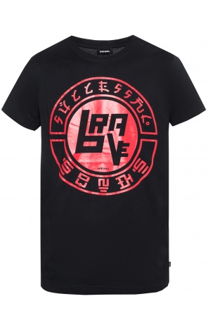 T-shirt with a print, zdjęcie 1 T-shirt with a print od Diesel